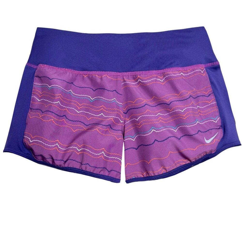 NIKE DRI FIT TEMPO ACTIVE RUNNING SHORTS SPORTY STREETWEAR PREMIUM COLORFUL SM
